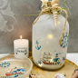 Preview: Icy Pearl Set, Satiniercreme Transparent -50g + Icy Pearls-200g