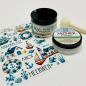 Preview: Icy Pearl Set, Satiniercreme Transparent -50g + Icy Pearls-200g + Rubon + Schwammtupfer