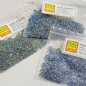 Preview: 6.000 Stk 2mm Bügel Kristalle - Peridot+Capri Blue+Light Sapphire
