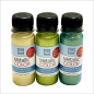 Preview: Metallic Color Set - 3x60ml, Peridot-Capri Blau-Champagner