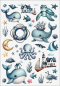 Preview: 3D-Rub On Aufkleber - Maritime Kindermotive - RB3-027