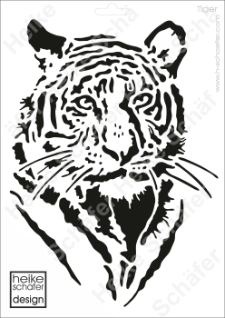 Schablone-Stencil A4 210-0134 Tiger
