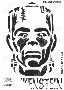 Schablone-Stencil A3 380-0951 Frankenstein