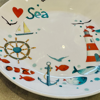 Preview: 3D-Rub On Aufkleber - Sea Life - RB3-034