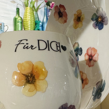 Preview: 3D-Rub On Aufkleber - Blütenköpfe - RB3-051