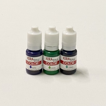 KERA- Style Set 4-teilig in Blau-Türkis