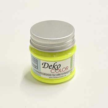 Deko Color - NEON-Gelb 50ml