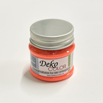 Deko Color - NEON-Orange 50ml