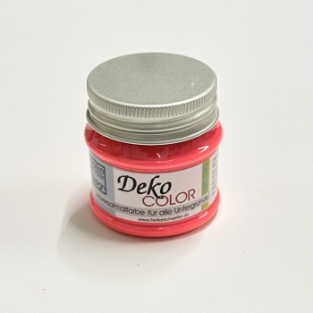 Deko Color - NEON - Rot 50ml