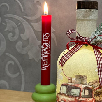 03.12.25 - 3D-Rub On Aufkleber - Set 3-teilig Bunt