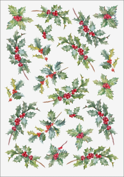 3D-Rub On Aufkleber - Ilex-1 - RB3-031