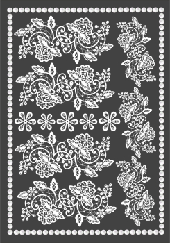 3D-Rub On Aufkleber - Ornament - RB3-074