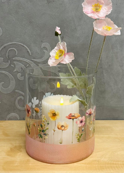 Preview: Satinee- Rubon Set, Mini Blumen, 4-teilig