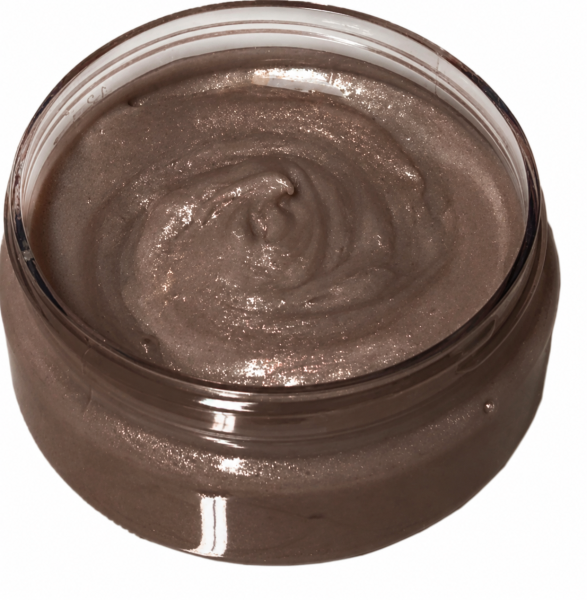 Satiniercreme in der Farbe Herbst Braun - 50g