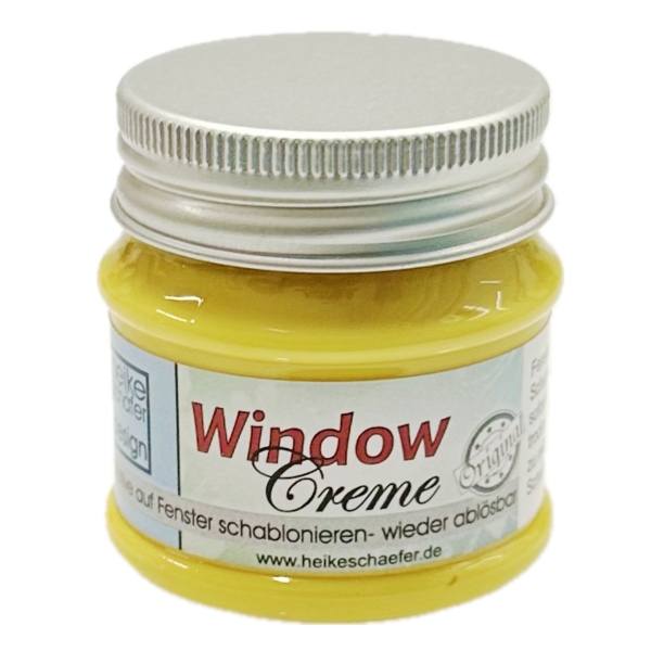 Window Creme in Transparent Gelb - 50g