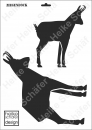 Schablone-Stencil A3 064-0872 Ziegenbock