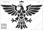 Schablone-Stencil A4 129-1464 Adler
