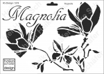Schablone-Stencil A4 021-1478 Magnolie