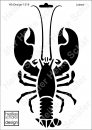 Schablone-Stencil A4 142-1519 Lobster