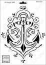 Schablone-Stencil A4 034-1698 Ankermotiv
