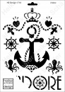 Schablone-Stencil A4 154-1718 J'Adore
