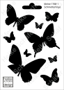 Schablone-Stencil A6 243-1768-1 - Schmetterlinge