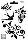 Schablone-Stencil A6 244-1769-3 - Röschen