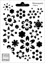 Schablone-Stencil A6 244-1769-4 - Blütenteppich