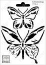 Schablone-Stencil A6 245-1770-4 - Schmetterlinge