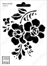 Schablone-Stencil A6 246-1771-1 - Rosenstrauss