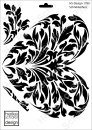 Schablone-Stencil A4 256-1789 - Schnörkelherz