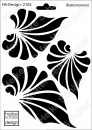 Schablone-Stencil A5 156-2102 Blattornament