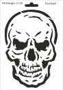 Schablone-Stencil A5 228-2178 - Totenkopf