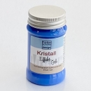 Kristall Effekt Gel, 90g - Blau