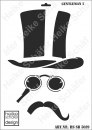 Schablone-Stencil A3 447-5039 Gentlemen