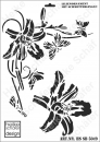 Schablone-Stencil A3 450-5049 Lilienornament