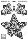 Schablone-Stencil A3 088-5219 Schnörkelstern