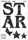 Schablone-Stencil A3 003-5339 Star
