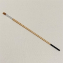 5mm - Flachpinsel Synthetik Haar, Holzgriff