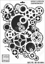 Schablone-Stencil A3 333-6004 Zahnrädchen