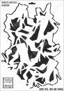 Schablone-Stencil A3 334-6005 Schuhe
