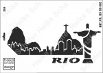 Schablone-Stencil A3 225-0862 Rio