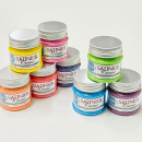 Satiniercreme Set Gelb-Rot-Türkis..., 8-teilig