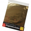 Gold Dekorfolien Set 5-teilg