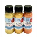 Metallic Color Set - 3x60ml, Gold-Hyazinth-Siam