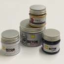 Effekt Beton Set 3-teilig + Glanzcolor Lasur in Gold