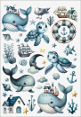 3D-Rub On Aufkleber - Maritime Kindermotive - RB3-026