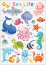 3D-Rub On Aufkleber - Kindermotive Sea 1 - RB3-057