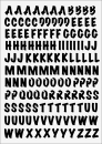 3D-Rub On Aufkleber - Alphabet - RB3-073