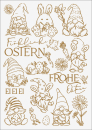 3D-Rub On Aufkleber - Oster Wichtel - RB3-078